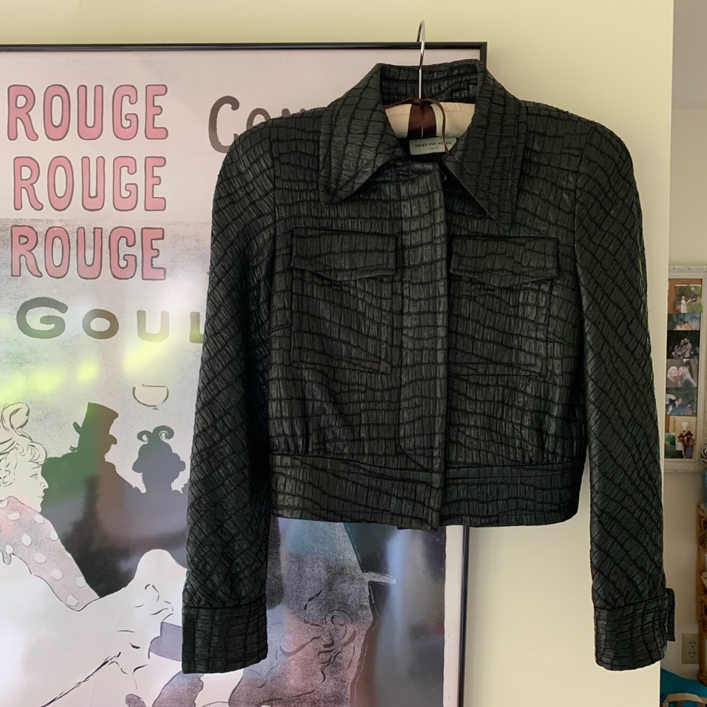 Dries Van Noten Cropped Jacket